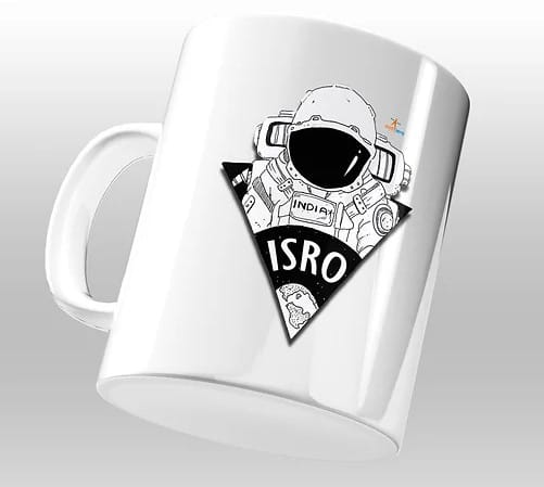 Doodle Astronaut Classic white02