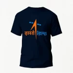 ISRO Official T-shirt Unisex black
