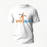 ISRO Official T-shirt Unisex black