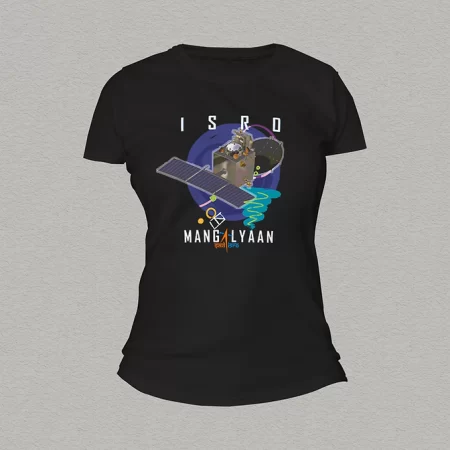 Mangalyaan | T-shirt | ISRO Official Merchandise | Women