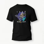 Mangalyaan T-shirt ISRO Official Merchandise unisex black