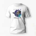 Mangalyaan T-shirt ISRO Official Merchandise unisex black
