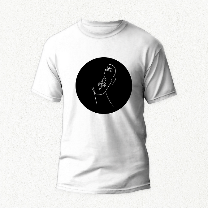 Abstract Mind Unisex T-shirt black