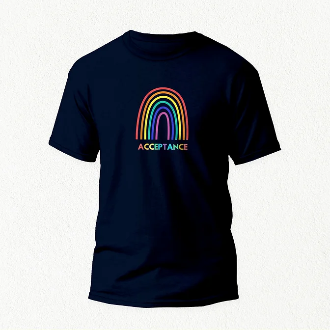 Acceptance T-Shirt navy