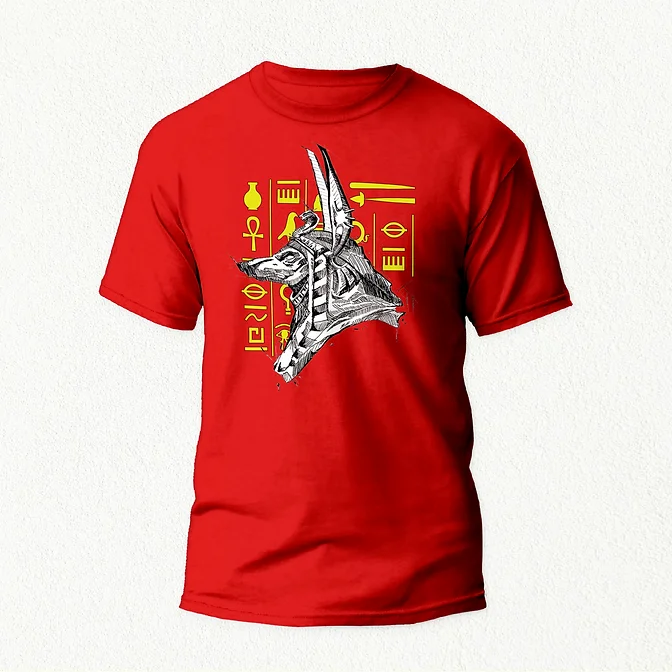Anubis T-Shirt red