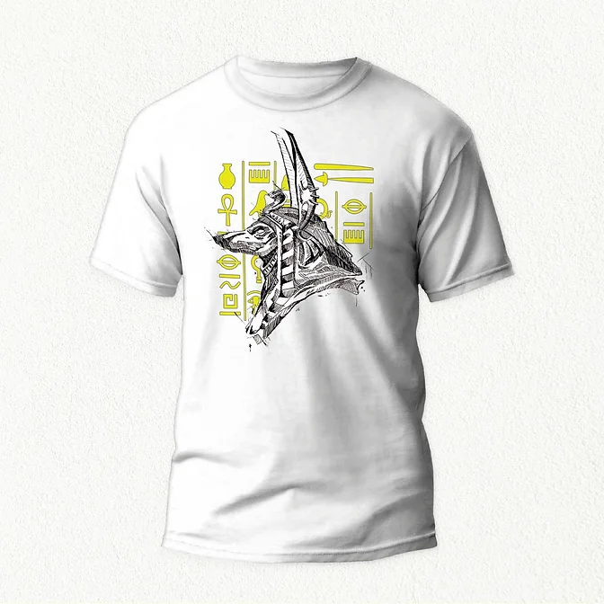 Anubis T-Shirt white