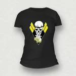 Dead Head Skull Women T-Shirt black – Copy