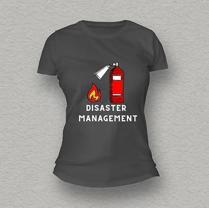 Disaster & Disaster Management Couple Combo grey 03
