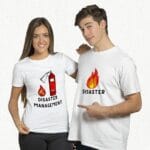 Disaster & Disaster Management Couple Combo white 01