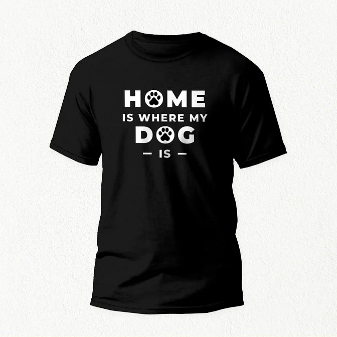 Dog Lover T-Shirt black