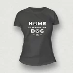 Dog Lover Women T-Shirt black