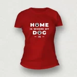 Dog Lover Women T-Shirt black