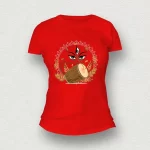 Durga Puja T-shirt red