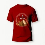 Durga Puja unisex T-shirt red