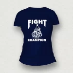 Fight Like a Champion Women T-Shirt black