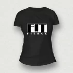 Fit & Fierce Women T-Shirt black