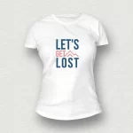 Let’s Get Lost Women T-Shirt navy