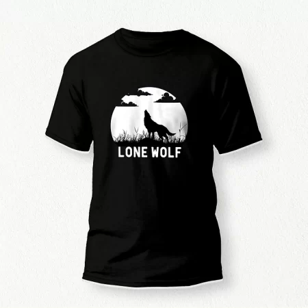 Lone Wolf (Silhouette) | T-Shirt