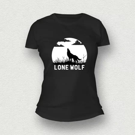 Lone Wolf (Silhouette) | Women | T-Shirt