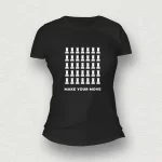 Make Your Move Women T-Shirt black