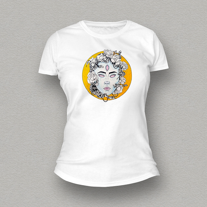 Medusa Women T-shirt white