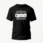 Not a Robot Unisex T-shirt black