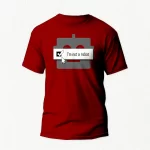 Not a Robot Unisex T-shirt black