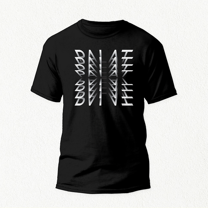 PALAT Unisex T-shirt black