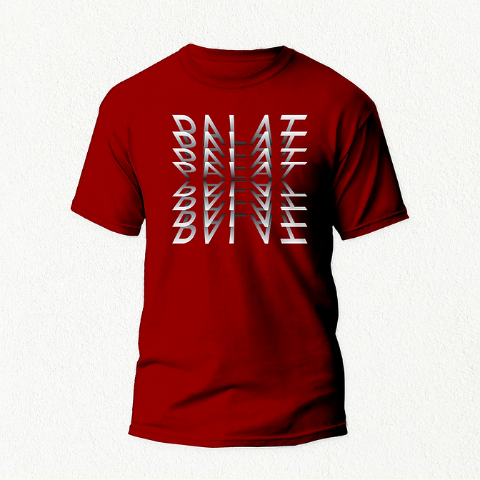 PALAT Unisex T-shirt maroon