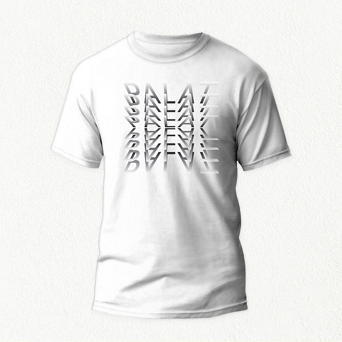 PALAT Unisex T-shirt white