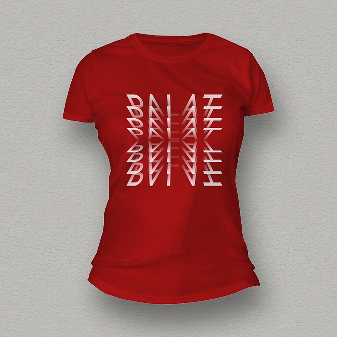 PALAT Women T-shirt maroon