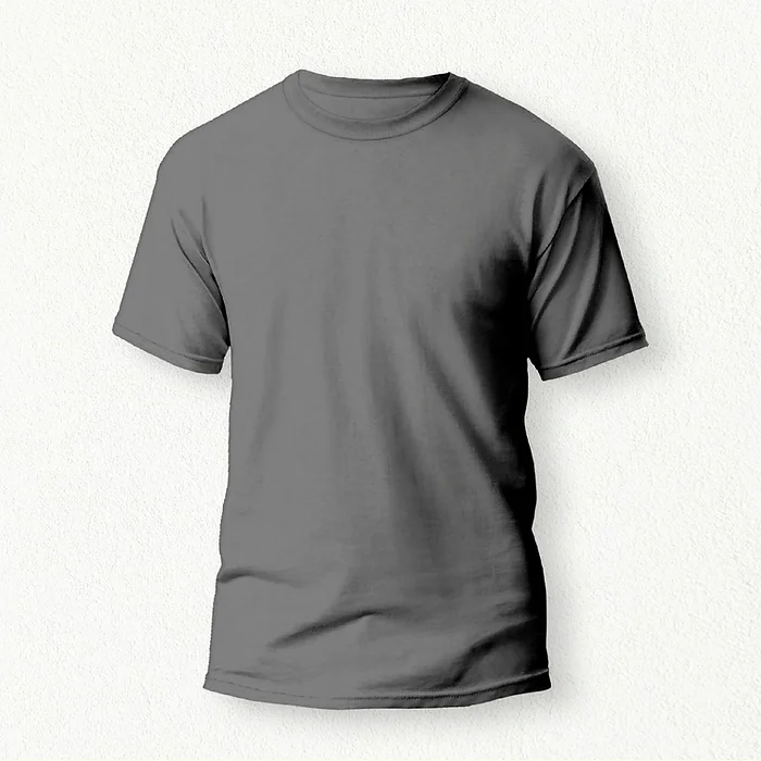 Plain grey T-Shirt 01