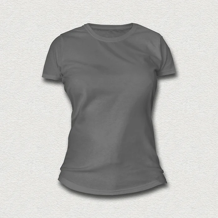 Plain grey T-Shirt 02