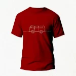 Retro Style Van T-Shirt lback
