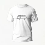 Retro Style Van T-Shirt lback