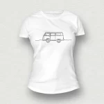 Retro Van Women T-Shirt black