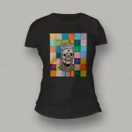 The Skull King Women T-shirt black