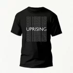 UPRISING Chrome T-Shirt black
