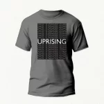 UPRISING Chrome T-Shirt black