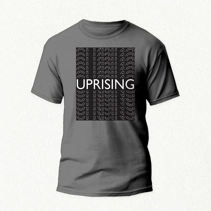 UPRISING Chrome T-Shirt grey