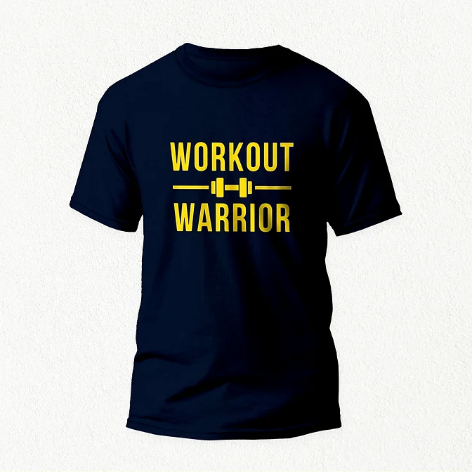 Workout Warrior T-Shirt navy