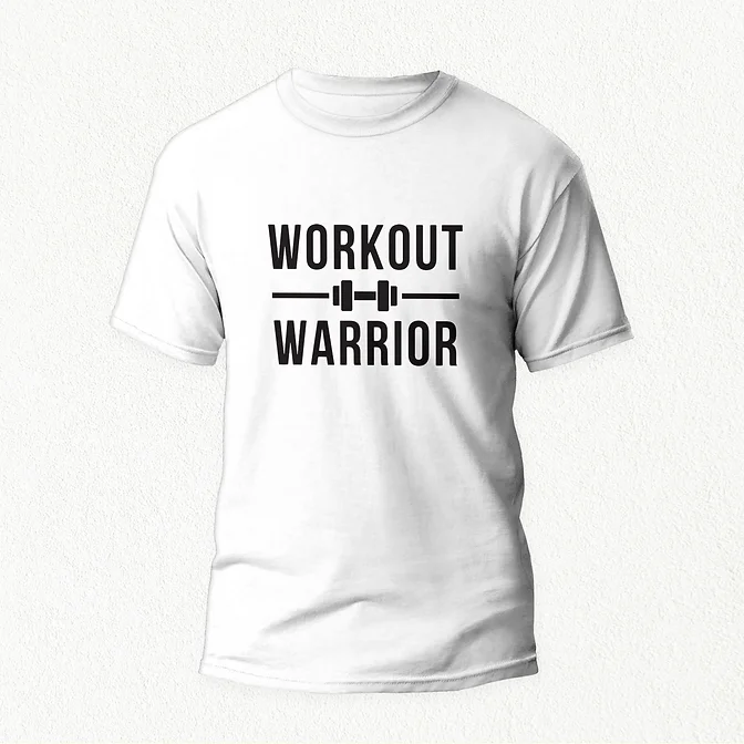 Workout Warrior T-Shirt white