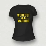 Workout Warrior Women T-Shirt black