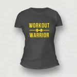 Workout Warrior Women T-Shirt black