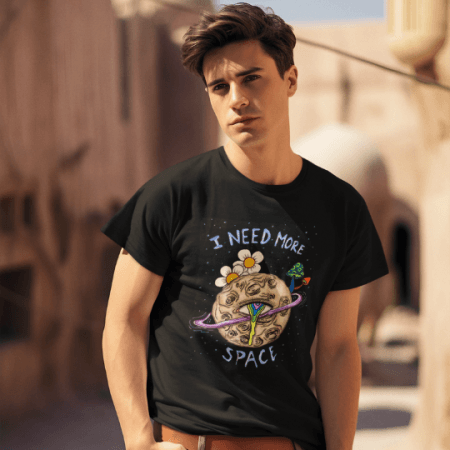 I Need More Space | Men | T-shirt