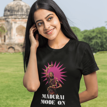 Madurai Mode on | T-shirt | Southsidestory Official Merchandise | Female
