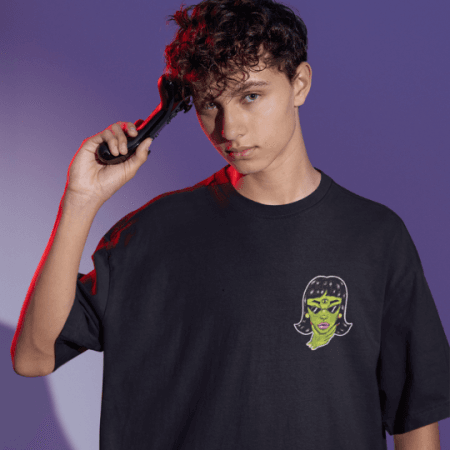 Trippy Head | Men | Oversized T-shirt