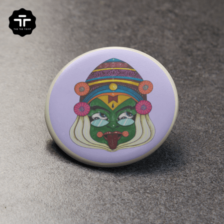 Groovy Kathakali | AR | Badge | Southsidestory Official Merchandise