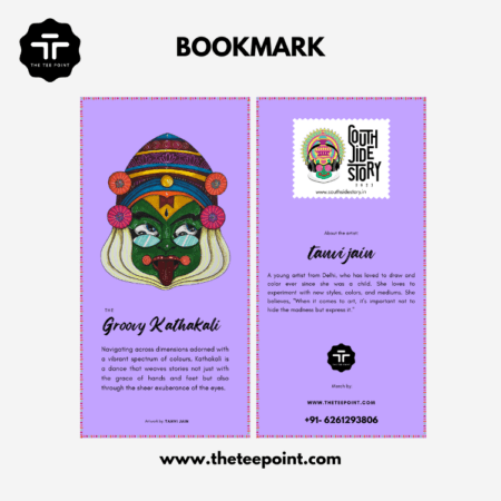 Groovy Kathakali | AR | Bookmark | Southsidestory Official Merchandise