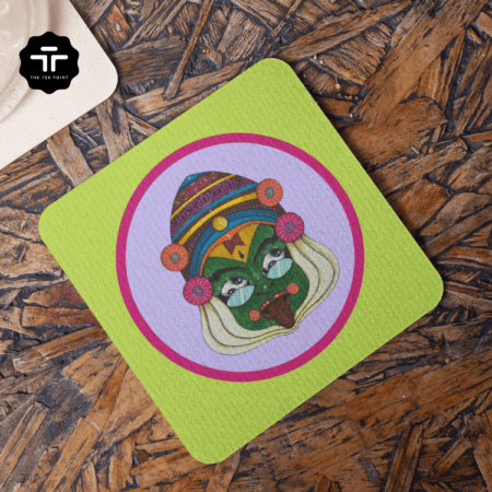 Groovy Kathakali | AR | Coaster | Southsidestory Official Merchandise